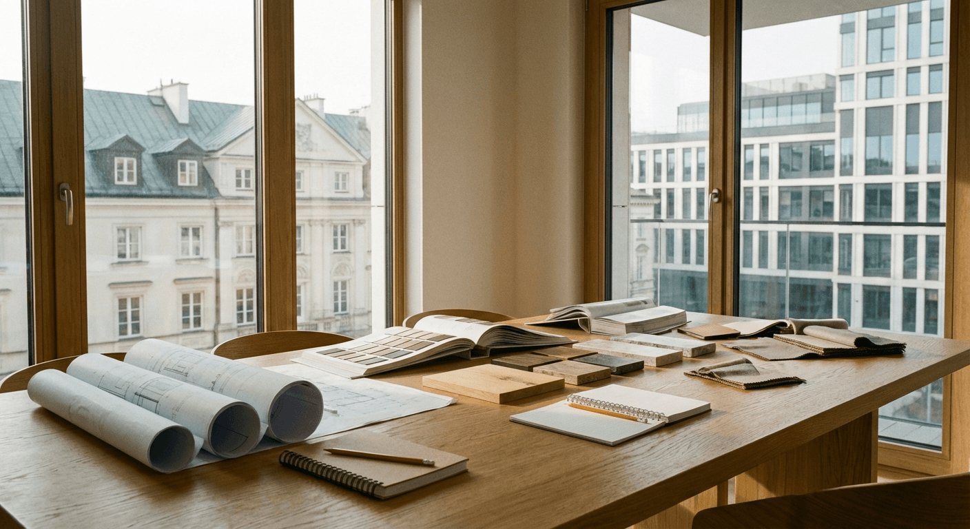 Jak wybrać architekta wnętrz w Warszawie? 15 pytań na konsultację + czerwone flagi