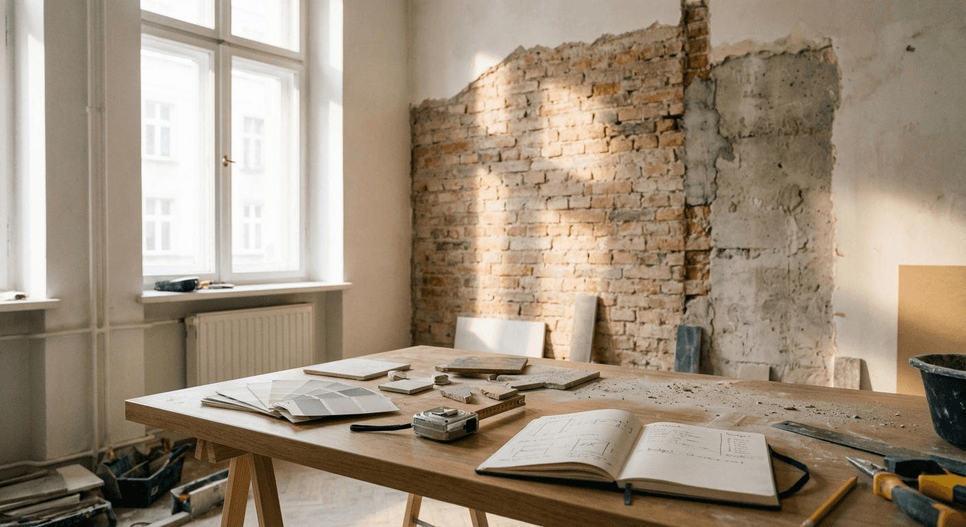 Koszt remontu mieszkania w Warszawie: z czego wynika budżet i gdzie najczęściej ucieka kasa?